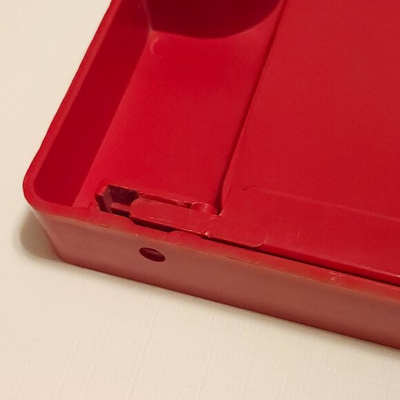 Vintage Bed Tray 1970s Hearts Made in Italy by Lavatelli Turin Red White Romance - Picture 8 of 10